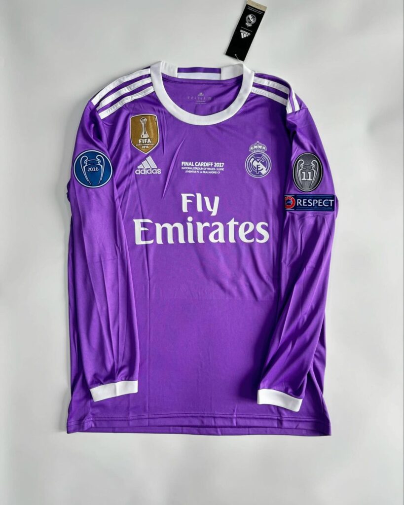 Real Madrid 16/17 Purple Retro Kit – Full