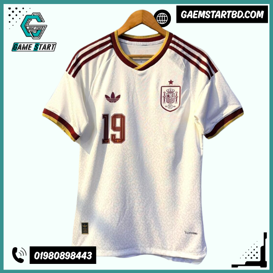 Spain national football team 2026 away jersey player edition premium quality football kit